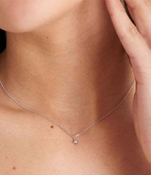 Ania Haie  Star Opal Pendant Necklace Silver